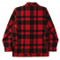 Filson Mackinaw Wool Cruiser Jacket Red Black back
