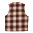 Filson Mackinaw Wool Vest Brown/Tan Ombre back