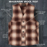 Filson Mackinaw Wool Vest Brown/Tan Ombre explained