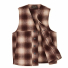 Filson Mackinaw Wool Vest Brown/Tan Ombre front open