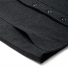 Filson Mackinaw Wool Vest Charcoal detail