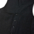 Filson Mackinaw Wool Vest Charcoal close-up
