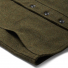 Filson Mackinaw Wool Vest Forest Green Side handwarmer pockets