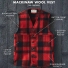 Filson Mackinaw Wool Vest Red/Black explanation