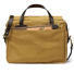 Filson Original Briefcase Tan back with book