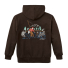 Filson Prospector Embroidered Hoodie Dark Brown/Fishing back