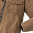 Filson Reversible Pile Fleece Jacket Brown/Night Camp nylon side handwarmer pocket