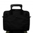 Filson Ripstop Nylon Compact Briefcase 20203678-Black rear trolley strap slides