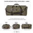 Filson Rugged Twill Duffle Bag Large Otter Green compared to Duffle Medium and Small