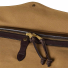 Filson Rugged Twill Duffle Bag Medium Tan zipper detail