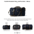 Filson Rugged Twill Duffle Bag Small Navy compared to Duffle Medium and Large