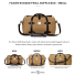 Filson Rugged Twill Duffle Bag Small Tan compared to Duffle Medium and Large