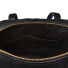 Filson Rugged Twill Small Zipper Tote Bag Black inside pocket