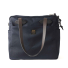 Filson Rugged Twill Tote Bag With Zipper Navy front