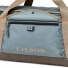 Filson All-Weather 50L Duffle Slate/Canteen/Covert Exterior snap-flap pocket