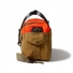 Filson Heritage Sportsman Bag 11070073 Orange/Dark Tan zijkant