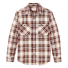 Filson The Rangeland Flannel Shirt Red/Brown Plaid front
