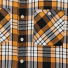 Filson The Rangeland Flannel Shirt Yellow/Faded Black Plaid Dual button-close chest pockets