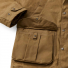 Filson Tin Cloth Field Jacket Dark Tan large front pockets