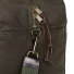 Filson Tin Cloth Medium Duffle Bag Otter Green side close-up