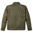 Filson Tin Cloth Short Lined Cruiser Jacket Military Green back