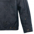 Filson Tin Cloth Short Lined Cruiser Jacket Service Blue Metal shank-button front cuff closures