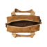 Filson Tin Cloth Tote Bag With Zipper Dark Tan inside