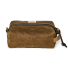 Filson Tin Cloth Travel Kit Dark Tan back