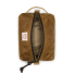 Filson Tin Cloth Travel Kit Dark Tan inside