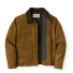 Filson Tin Cloth Work Jacket Dark Tan front open