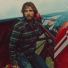 Filson Vintage Flannel Work Shirt with plane