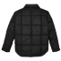 Filson Waxed Down Barn Coat Black Onyx Two-way back
