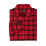 Filson Women's Alaskan Guide Shirt Red/Black Plaid folded