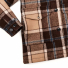Filson Women's Lined Wool Packer Coat Cream/Brown/Multi Hidden handwarmer pockets