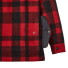 Filson Women's Mackinaw Cruiser Red/Black Plaid, Double-layer back with full-width pocket