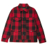 Filson Wool Journeyman Jacket Red/Black Buffalo Crafted from a warm, durable wool blend