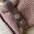 Hestra Christopher Glove Espresso - Wrist strap with press stud