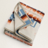 Pendleton Chief Joseph Jacquard Blanket Robe Rosewood folded