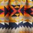 Pendleton Jacquard Unnapped Blanket Robe Cascadia - Detail