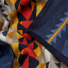 Pendleton Jacquard Unnapped Blanket Robe Cascadia - Detail