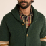 Pendleton Nehalem Lambswool Cardigan Forest Green