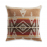 Pendleton Organic Cotton Jacquard Pillow Silver City Camel front Size: 102x178 cm