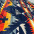 Pendleton Oversized Jacquard Spa Towel Nehalem Navy - detail
