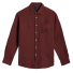 Portuguese Flannel Linen Shirt Bordeaux