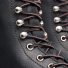 Red Wing 4501 Logger Boot Black Harness Oil Slick - Detail laces