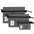 Topo Designs Accessory Bags Charcoal Set of 3