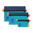 Topo Designs Accessory Bags Tile Blue/Pond Blue Set of 3 