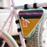 Topo Designs Bike Frame Bag triangular main compartment