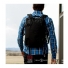 Topo Designs Commuter Briefcase Black/Black Leather backpack straps