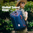 Topo Designs Global Travel Bag 30L Navy lifestyle